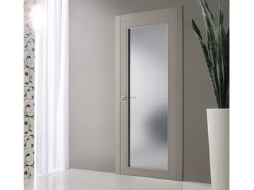 OMEGA - Hinged satin glass door by Ghizzi & Benatti - view 2